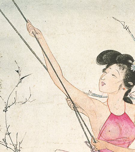 庆城县-胡也佛的仕女画和最知名的金瓶梅秘戏图